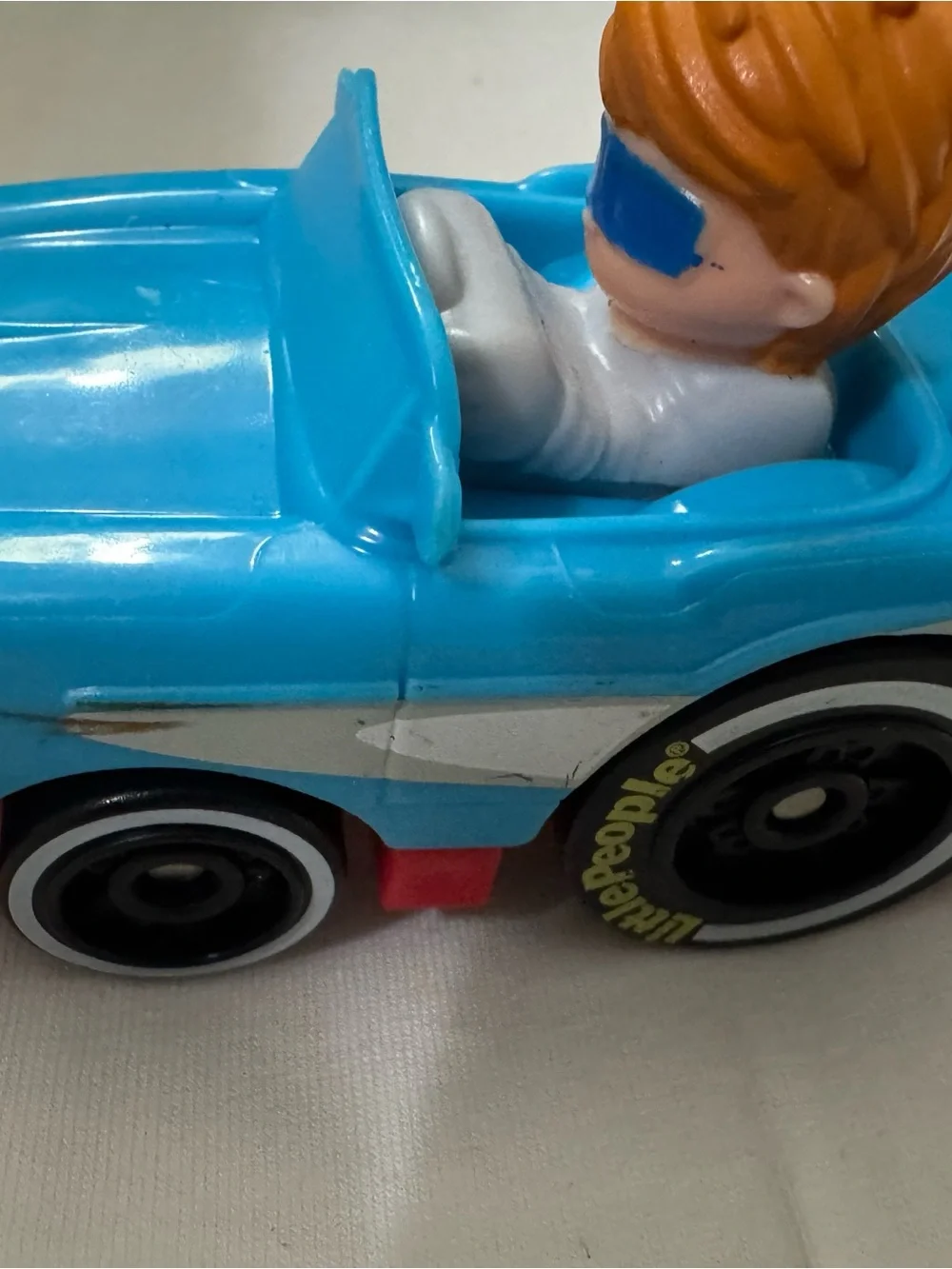 Little People Wheelies Blue and Yellow